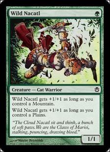 Magic the Gathering: Duel Decks: Ajani vs. Nicol Bolas card 4 Wild Nacatl