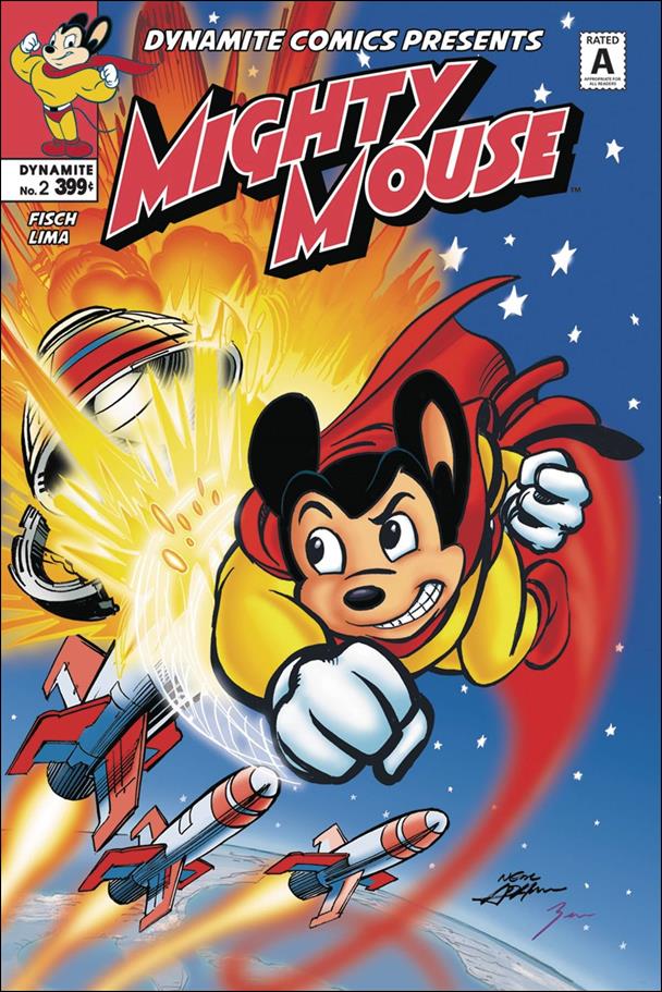 Mighty Mouse (2017) issue 2 Neal Adams Cover