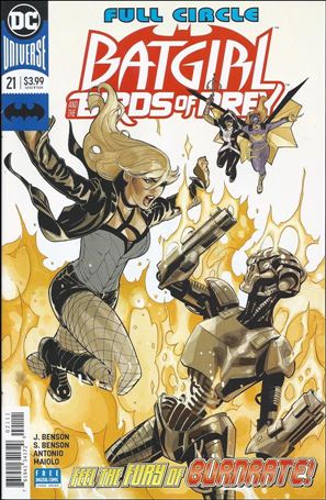 Batgirl & The Birds of Prey issue 21 Terry Dodson Cover