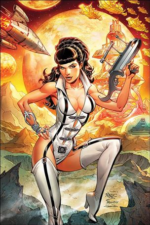Bettie Page: Unbound issue 8-J Jon Royle 1:21 Virgin Cover