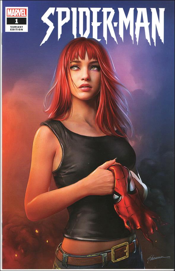 Spider-Man (2019) issue 1-L Shannon Maer Comic Mint Cover 1/3000