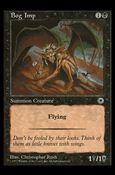 Magic the Gathering: Portal (Base Set) card 81 Bog Imp