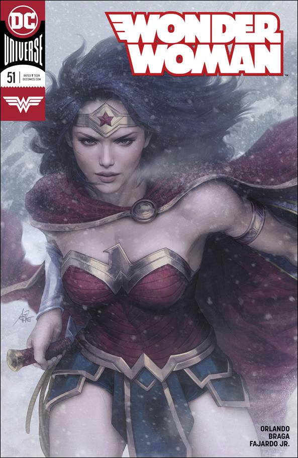 Wonder Woman (2016)  issue 51 Stanley "Artgerm" Lau Cover