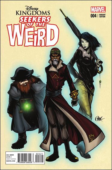 Disney Kingdoms: Seekers of the Weird issue 4-B Brian Cosby 1:25 Cover