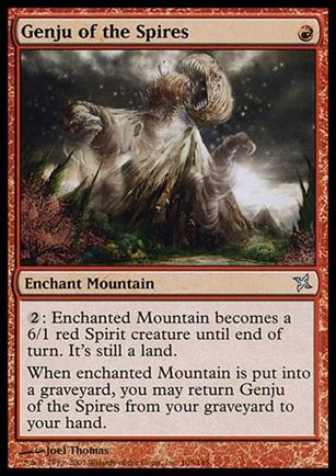Magic the Gathering: Betrayers of Kamigawa (Base Set) card 105 Genju of the Spires