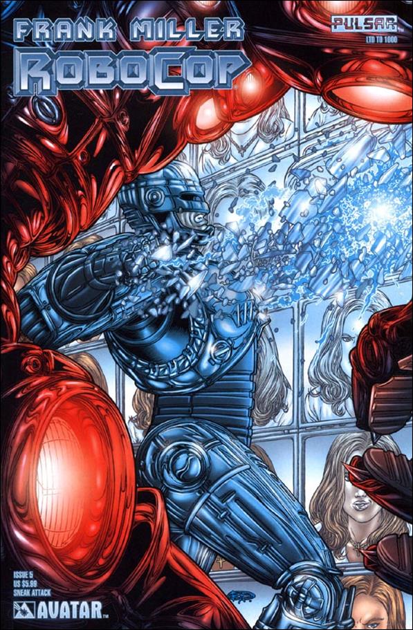 Frank Miller's Robocop issue 5-C Sneak Attack Cover 1/1000