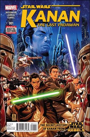 Kanan - The Last Padawan issue 1 Mark Brooks Cover
