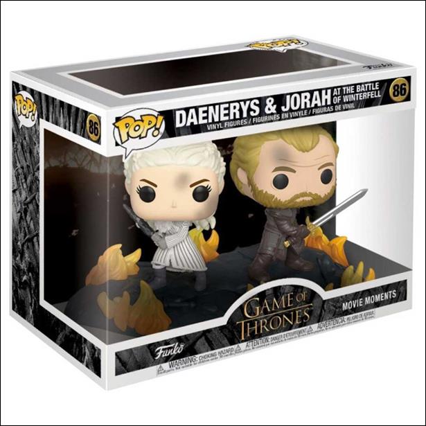 POP! Game of Thrones figure 86 Daenerys & Jorah at the Battle of Winterfell