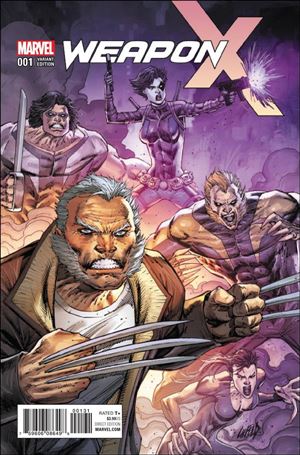 Weapon X (2017) issue 1-F Rob Liefeld 1:50 Cover