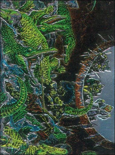 Conan III (Base Set) card 65 The Gator Onslaught