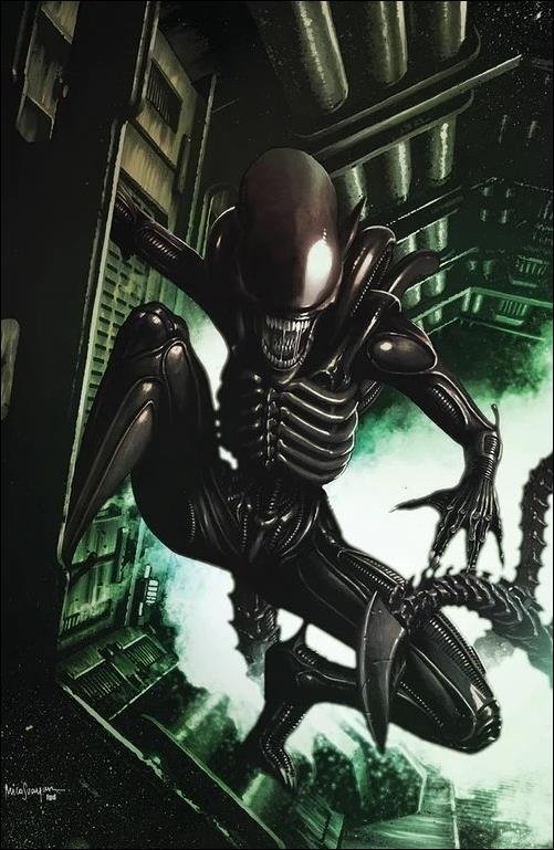 Alien (2021) issue 4-F Mico Suayan Unknown/SLH/CT Virgin Cover