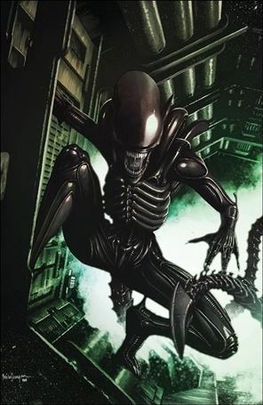 Alien (2021) issue 4-F Mico Suayan Unknown/SLH/CT Virgin Cover