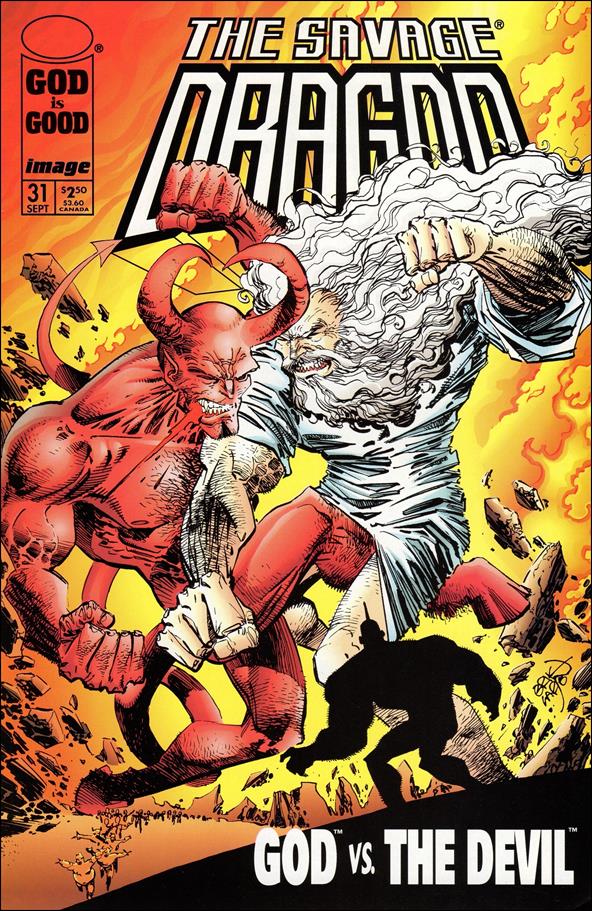 Savage Dragon (1993) issue 31-B "God Is Good" Censored Edition