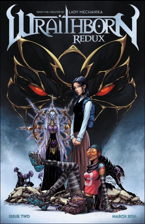 Wraithborn Redux issue 2-B "Melanie & Zoe" Cover 