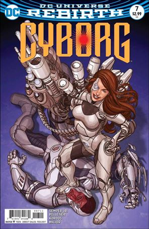 Cyborg (2016) issue 7 Mike Choi Cover