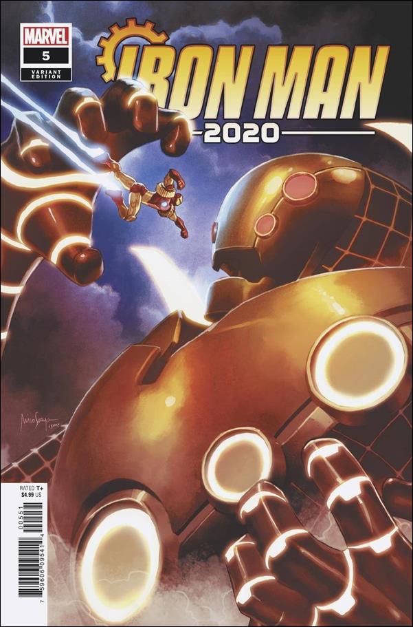 Iron Man 2020 (2020) issue 5-E Mico Suayan 1:25 Cover