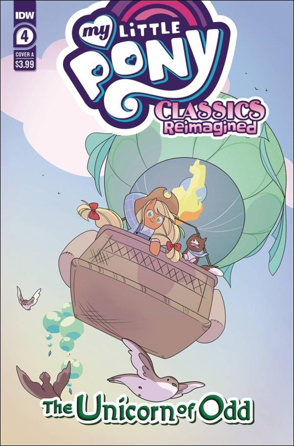 My Little Pony Classics Reimagined: The Unicorn of Odd issue 4 Jenna Ayoub Cover