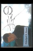 Smallville: Season One (Autograph Subset) card A-5 Prinicipal H Kwan / Hiro Kanagawa