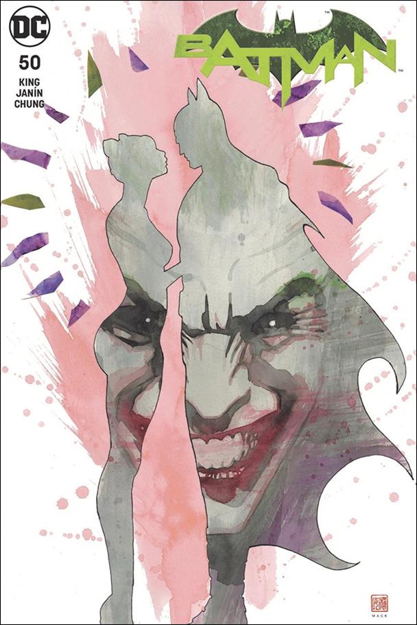 Batman (2016) issue 50-UY David Mack Surprise Comics Textless Cover 1/1500