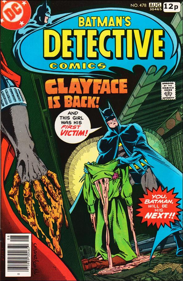 Detective Comics (1937) issue 478-B UK Price Cover