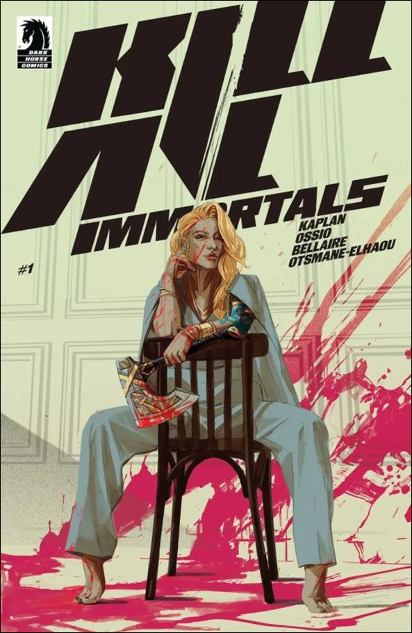 Kill All Immortals issue 1 Oliver Barrett Cover