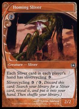Magic the Gathering: Future Sight (Base Set) card 118 Homing Sliver