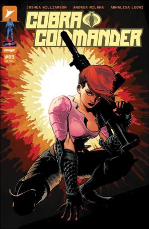 Cobra Commander (2024) issue 3-D Priscilla Petraites 1:25 Cover
