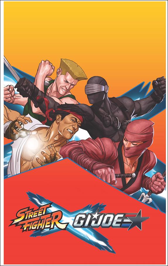 Street Fighter x G.I. Joe #1 Boxed Set issue 1 Slipcase