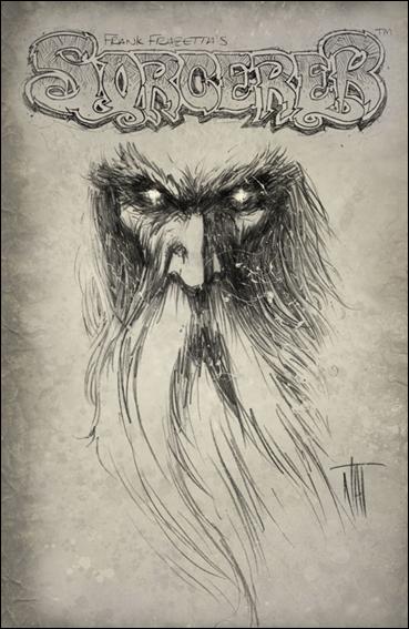 Frank Frazetta's Sorcerer issue 1-C Nat Jones Cover