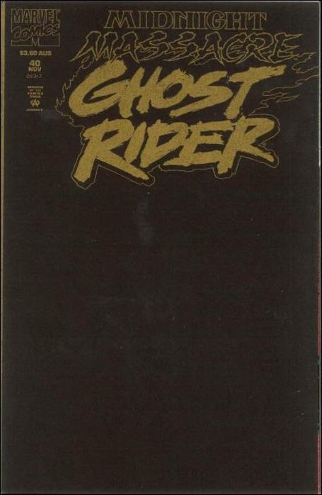 Ghost Rider (1990) issue 40-C Australian Price Cover