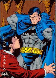 Batman: Saga of the Dark Knight (Base Set) card 28 Dynamic Duo - A Sacred Trust