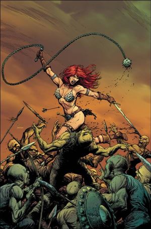 Savage Red Sonja issue 3-H Gary Frank 1:20 Virgin Cover