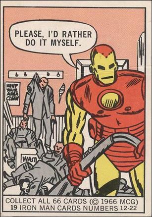 Marvel Superheroes (Base Set) card 19 Please, I'd Rather do it Myself.