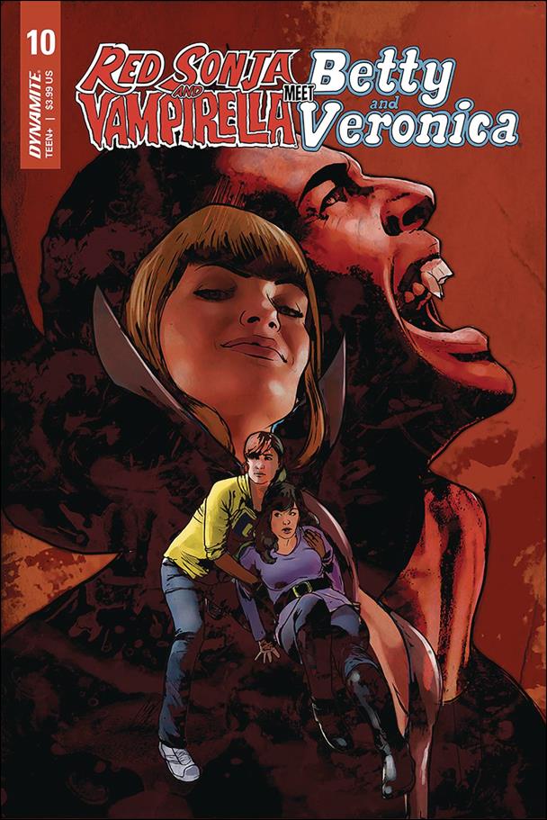 Red Sonja and Vampirella Meet Betty and Veronica issue 10-E Cat Staggs Cover