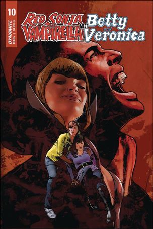 Red Sonja and Vampirella Meet Betty and Veronica issue 10-E Cat Staggs Cover