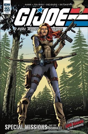 G.I. Joe: A Real American Hero issue 255-D S L Gallant 1:25 Cover