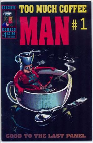 Too Much Coffee Man (1993) issue 1-B