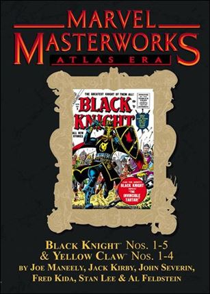 Marvel Masterworks: Atlas Era Black Knight/Yellow Claw issue nn-B Marble Dust Jacket Vol 123