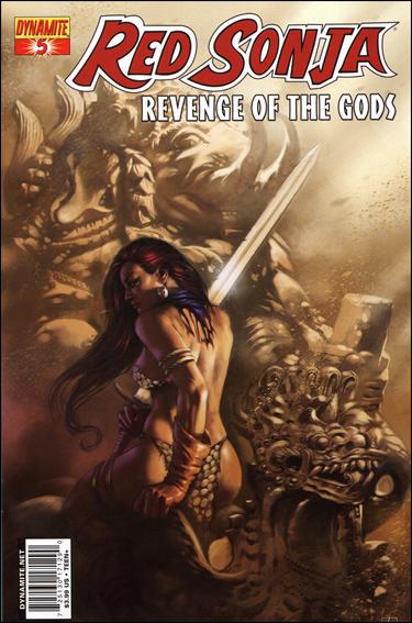 Red Sonja: Revenge of the Gods issue 5 Standard Cover