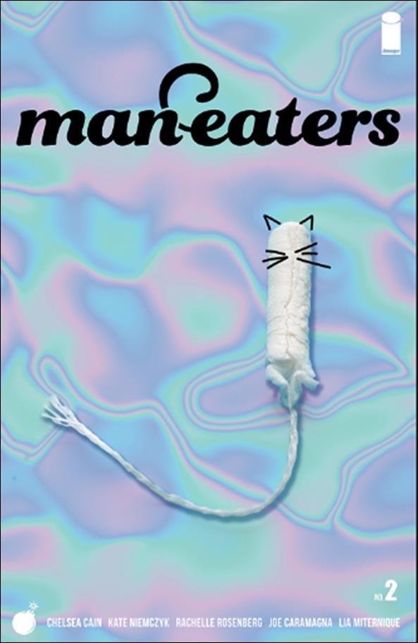 Man-Eaters issue 2-B Iridescent Cover