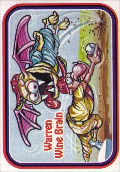 Awsome! All-Stars (Base Set) card 43 Warren Wine Brain