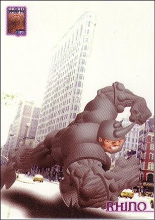 Marvel Premium QFX (Base Set) card 25 Rhino