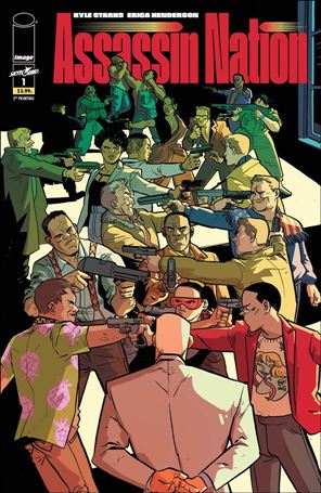 Assassin Nation issue 1-B Second Printing Cover