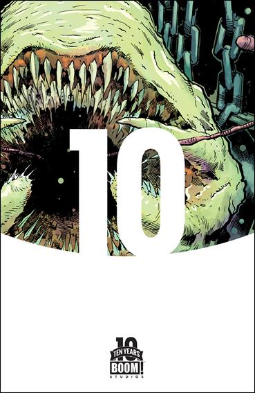 Cluster issue 1-C Trevor Hairsine 1:10 Boom! 10th Anniversary Cover