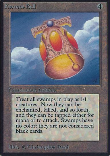 Magic the Gathering: Limited Edition Alpha (Base Set) card 257 Kormus Bell