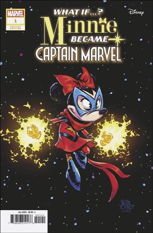 Marvel & Disney: What If...? Minnie Became Captain Marvel issue 1-E Skottie Young Cover