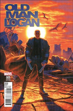 Old Man Logan (2016) issue 5-B Greg Hildebrandt 1:15 Classic Cover