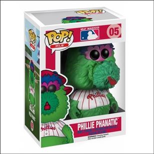 Pop! MLB Mascots figure 5 Phillie Phanatic (Pinstripes)
