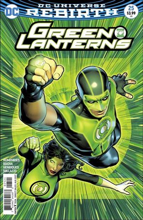Green Lanterns issue 25-B Brandon Peterson Cover