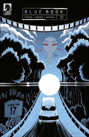 Blue Book issue 3 Michael Avon Oeming Cover